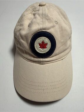 Red Canoe canadiana adjustable dad cap
